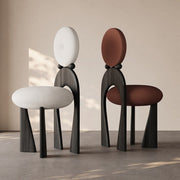 AAH Home - Dining Chair - Off-White - Sherpa