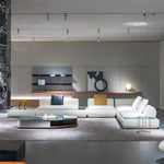 AAH Home - Sofa Set - Off-White - Marble