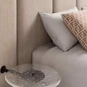 AAH Home - Bed Frame - Beige - Velvet