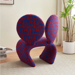 AAH Home - Lounge Chair - Blue - Velvet