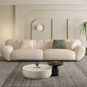 AAH Home Light Luxury Fabric Cloud Shaped Sofa set for Livingroom