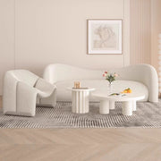 AAH Home - Lounge Chair - Cream - Velvet