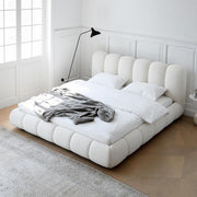 AAH Home - Bed Frame - Cream - Sherpa