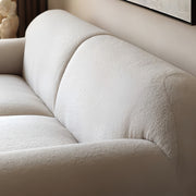 AAH Home Fleece Fabric Overstuffed Multifunction Cloud shaped Sofa Chair set for Livingroom Office