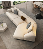 AAH Home Fleece Fabric Overstuffed Multifunction Sofa set for Livingroom Office