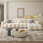 AAH Home - Sectional Sofa - Beige - Solid Wood