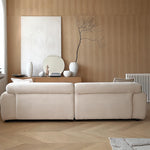 AAH Home - Sofa Set - Beige - Solid Wood