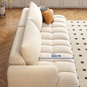 AAH Home Light Luxury Fabric Cloud Shaped Sofa set for Livingroom