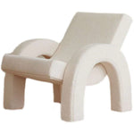 AAH Home - Lounge Chair - Cream - Sherpa