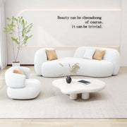 AAH Home - Living Room Sofa - Beige - Metal