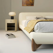 AAH Home - Bed Frame - Cream - Sherpa