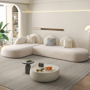 AAH Home - Sectional Sofa - Off-White - Solid Wood