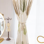 AAH Home - Curtains - Cream - Metal