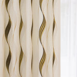 AAH Home - Curtains - Cream - Metal