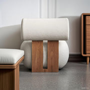 AAH Home - Lounge Chair - Cream - Sherpa