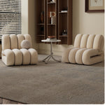 AAH Home - Lounge Chair - Beige - Sherpa