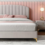 AAH Home - Bed Frame - Off-White - Sherpa