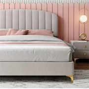 AAH Home - Bed Frame - Off-White - Sherpa