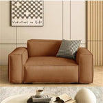AAH Home - Sofa Set - Beige - Leather