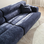 AAH Home Fleece Fabric Overstuffed Multifunction Cloud shaped Sofa Chair set for Livingroom Office