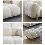 AAH Home - Sofa Set - Off-White - Solid Wood