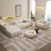 AAH Home - Sofa Set - Off-White - Solid Wood