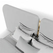 AAH Home - Bed Frame - Beige - Velvet