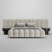 AAH Home - Bed Frame - Cream - Sherpa