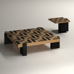 AAH Home - Coffee Table - Black - Marble