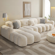 AAH Home - Sectional Sofa - Beige - Solid Wood