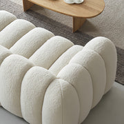 AAH Home Fleece Fabric Overstuffed Multifunction Pumpkin shaped Sofa Chair set for Livingroom Office