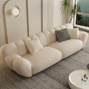 AAH Home Light Luxury Fabric Cloud Shaped Sofa set for Livingroom