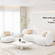 AAH Home - Living Room Sofa - Beige - Metal