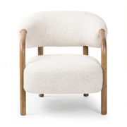 AAH Home - Dining Chair - Cream - Sherpa