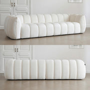 AAH Home Fleece Fabric Overstuffed Multifunction Pumpkin shaped Sofa Chair set for Livingroom Office