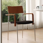 AAH Home - Dining Chair - White - Velvet