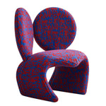 AAH Home - Lounge Chair - Blue - Velvet