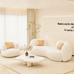 AAH Home - Living Room Sofa - Beige - Metal
