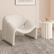 AAH Home - Lounge Chair - Cream - Velvet