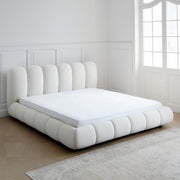 AAH Home - Bed Frame - Cream - Sherpa
