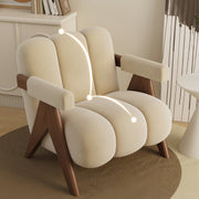 AAH Home - Dining Chair - Off-White - Velvet