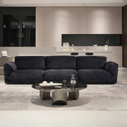 AAH Home Fleece Fabric Overstuffed Multifunction Cloud shaped Sofa Chair set for Livingroom Office