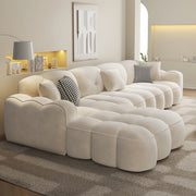 AAH Home - Sectional Sofa - Beige - Solid Wood