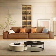 AAH Home - Sofa Set - Beige - Leather