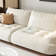 AAH Home Light Luxury Fabric Cloud Shaped Sofa set for Livingroom