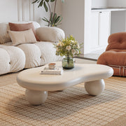 AAH Home - Coffee Table - Cream - Marble