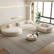AAH Home - Sectional Sofa - Beige - Solid Wood