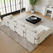AAH Home - Sofa Set - Off-White - Solid Wood