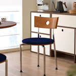 AAH Home - Dining Chair - White - Velvet