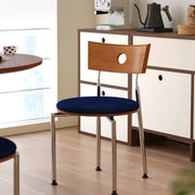 AAH Home - Dining Chair - White - Velvet